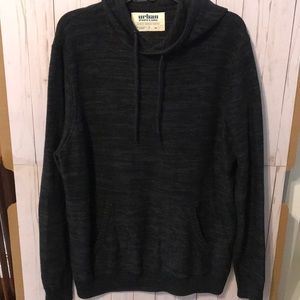 Urban Pipeline Men/'s Pullover Hoodie Black Size L Retails $50 NWT Brand New